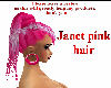 Janet pink hair