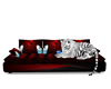 Red&Black  W/Tiger Sofa