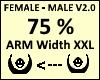 Arm Scaler XXL 75% V2.0