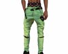 EH$ Green G/P/B Jeans