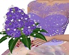 purple lily bouquet