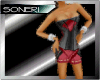 Lorna sexy black-red