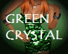 GREEN CRYSTAL DRESS