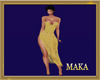 [MK]Long dress dorado