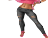 black skinny jeans