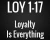 LOY-Loyalty isEverything