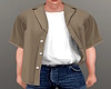 Partial Tuck Shirt M