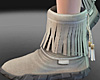 Silver Grey Ankle Boots