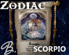 *B* Zodiac Scorpio