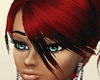 hera red black hairstyle