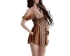Lace brown tunic lounger