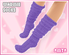*MT* Warmie Socks D Purp