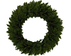 plain wreath for advent