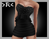 >R< Black Short Dress