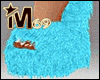 M69 Blue Fur Slides