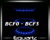 EQ Blue C/Floor DJ Light