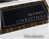 H. Large Door Mat Xmas