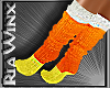 Wx:Candy Corn Socks