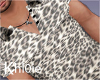 K Lae lepard shirt M