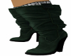 Green Suede Boot {F}