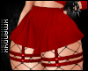 Amara Red Skirt
