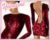 [Y] Sequined Dress ~ Red