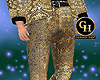 *GH Elegant Golden Pants