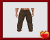 Brown Casual Pants