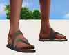 Grey Beach Sandals