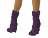 purple suede boots