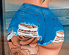 Ripped Shorts ink
