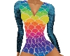 Rainbow bodysuit