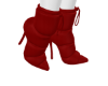 [MM] Dk Red Snow Booties
