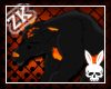 [ZK] Orange Wolf Sticker