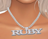 Colar Ruby