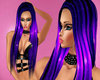 Purple Glitter Hair