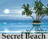Secret Beach Decorated