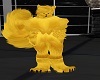 Wolf Paws Yellow M V1
