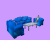 BLUE LOVE COUCH