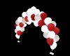 Red&White Arch Balloons
