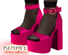 Heels + Stockings Rose