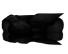 black comfy chair