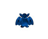Toy Plush Bat Blue