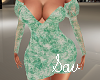 De'collage Dress-Green