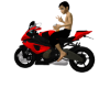 moto motocicleta red