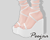 PJ 🧊 White Heels
