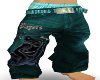 Players Turqouise jeans