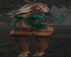 Green Leopard Prego Fit