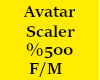 KC-Avatar Scaler %500