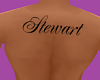 Stewart Back Tattoo